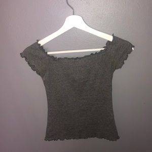 Off the shoulder top